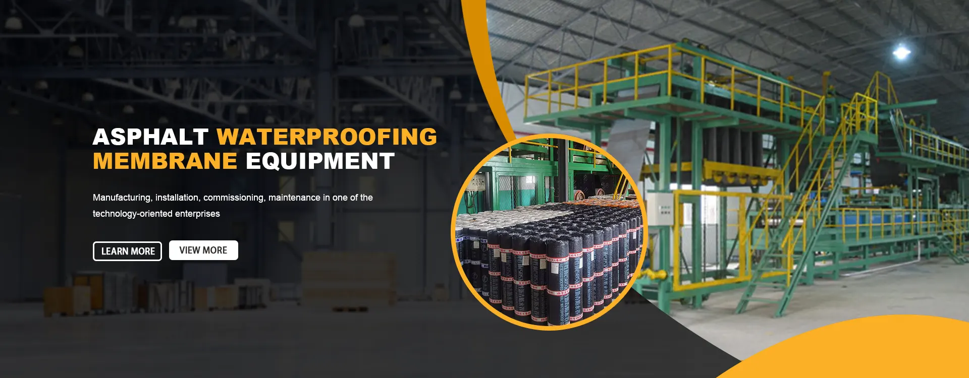 China Asphalt Waterproof Material Material Production Equipment Factory